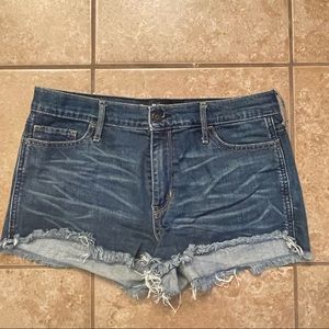 Hollister High Rise Short Shorts